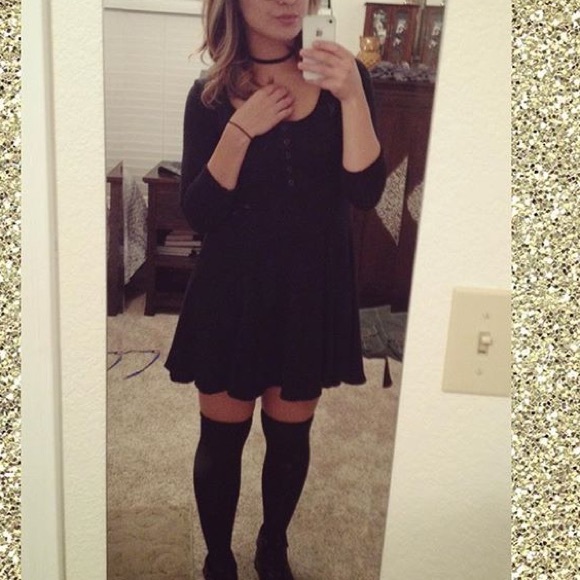 BDG Dresses & Skirts - BDG Black Skater dress 🔮